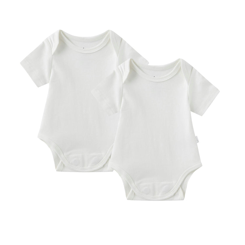 Magnetic Baby Bodysuit 2-Pack - White