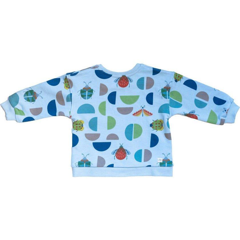 Kelsey Print Long Sleeve Pocket Sweatshirt