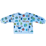 Kelsey Print Long Sleeve Pocket Sweatshirt