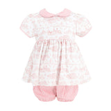 Emery Girl Set - Dallas Print