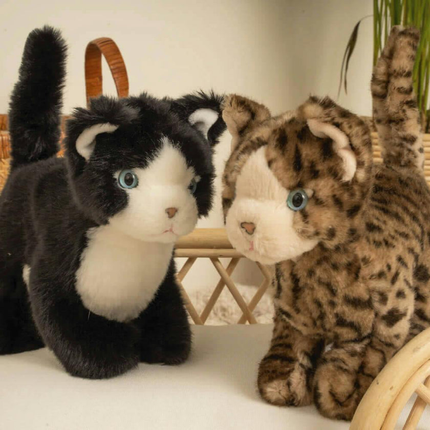 LA PELUCHERIE My Cat Gustave - Small 26cm - Tiger