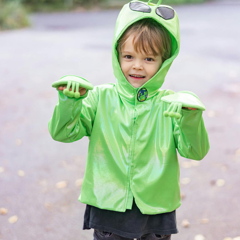 Galaxy Invader Jacket with Hood