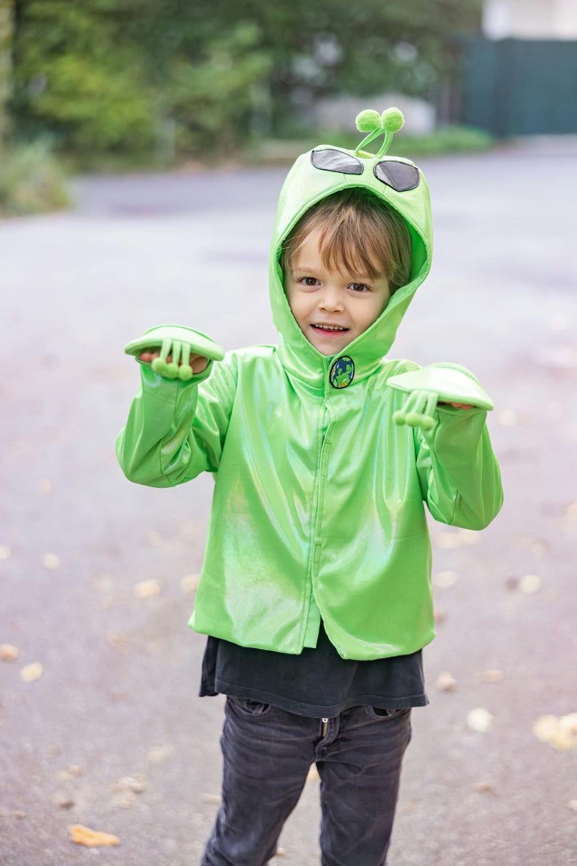 Galaxy Invader Jacket with Hood
