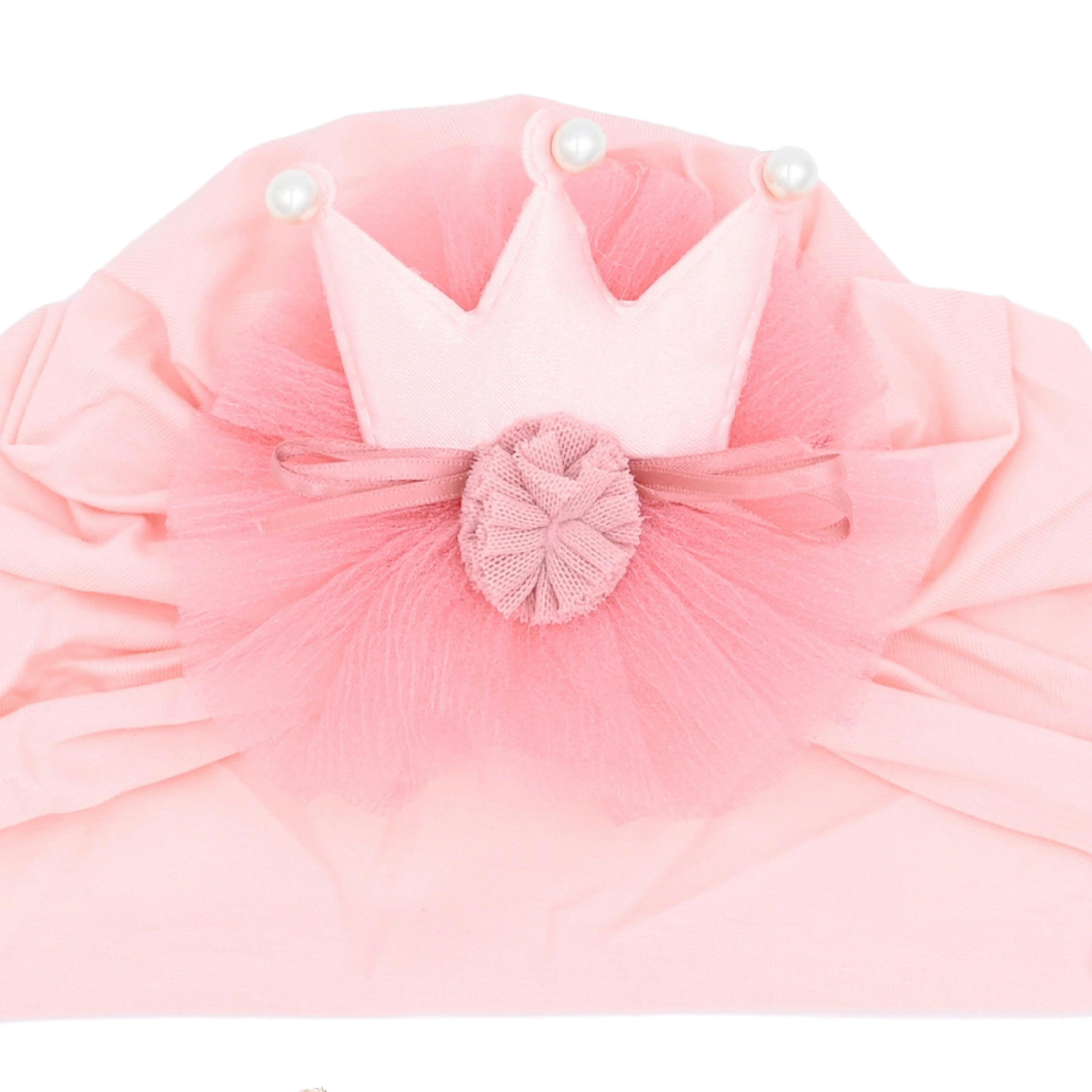 Crown & Bow Baby Hat Gift Set