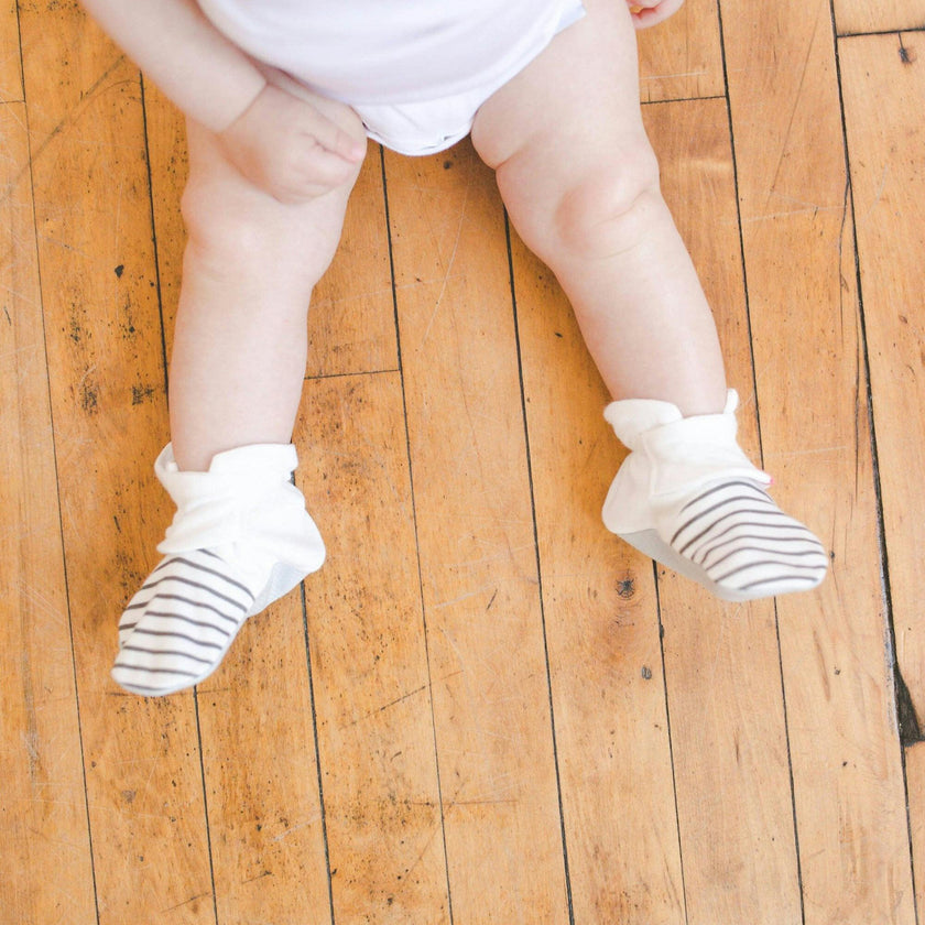 STAY ON BOOTS | STRIPE GRAY