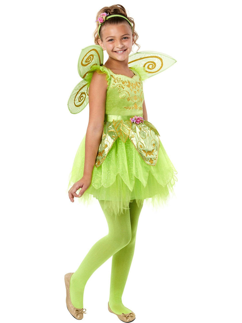 Girls' Green Fairy Costume