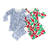 Organic Kids Pajamas - Holiday Lights