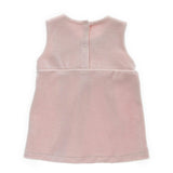 Pink Fairy Velvet Pinafore Dress