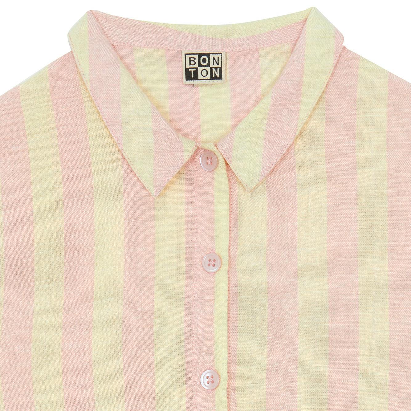 BONTON Citrus Stripe Clem Swing Dresses