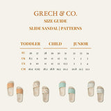 Slide Sandal | Patterns - Sunset Meadow