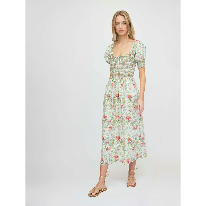 The Madeline Nap Dress - Peony Chintz