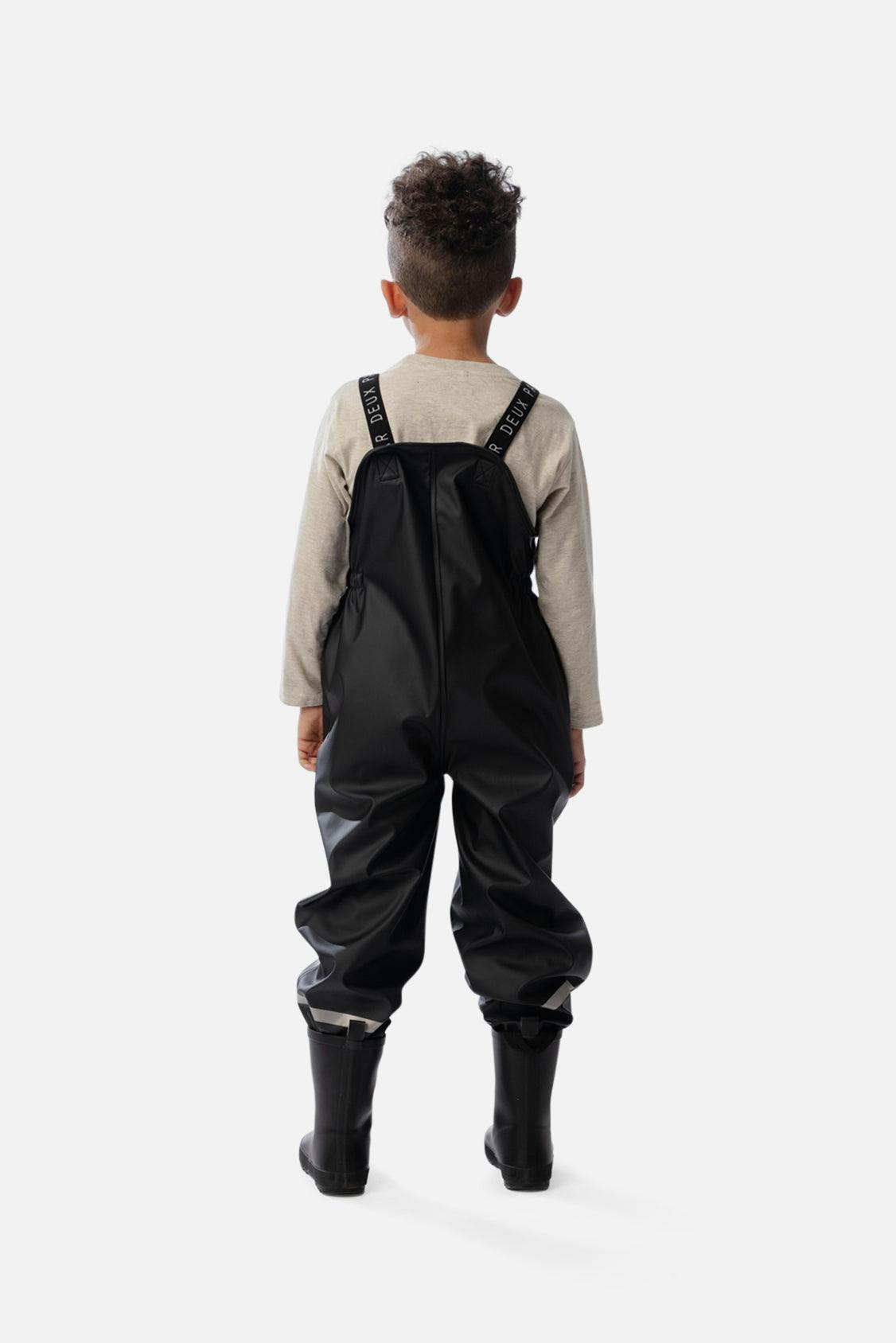Rain Overalls Black