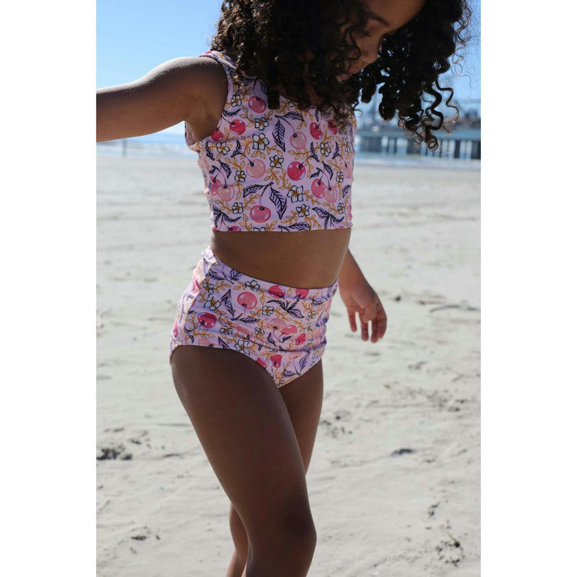 Santine Cherry Two Piece Tank