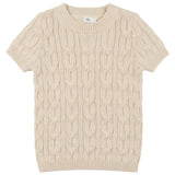 Mixed Cable Knit Sweater