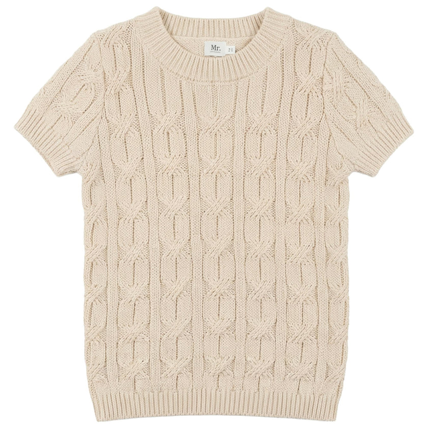 Mixed Cable Knit Sweater