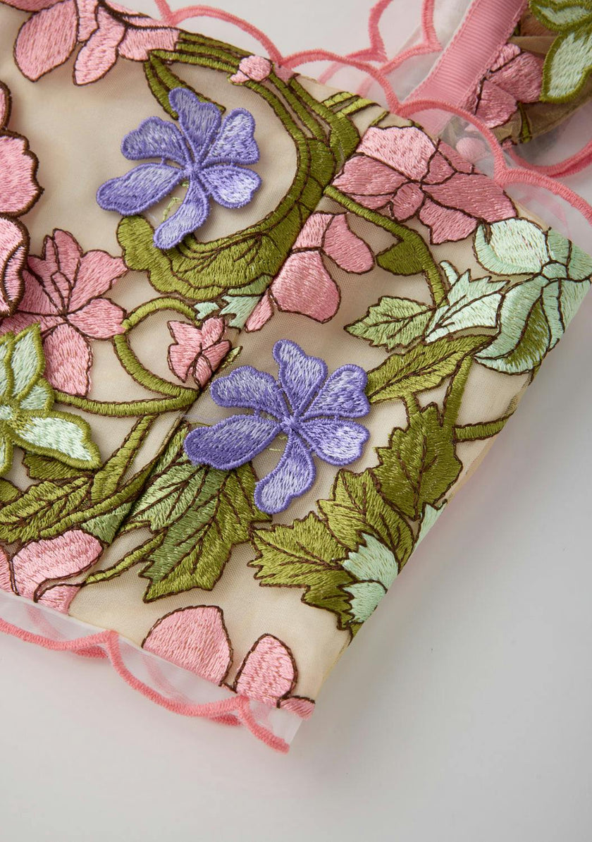 Bonnie Sleeve Embroidered Top