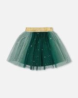 Mesh Skirt with Bow