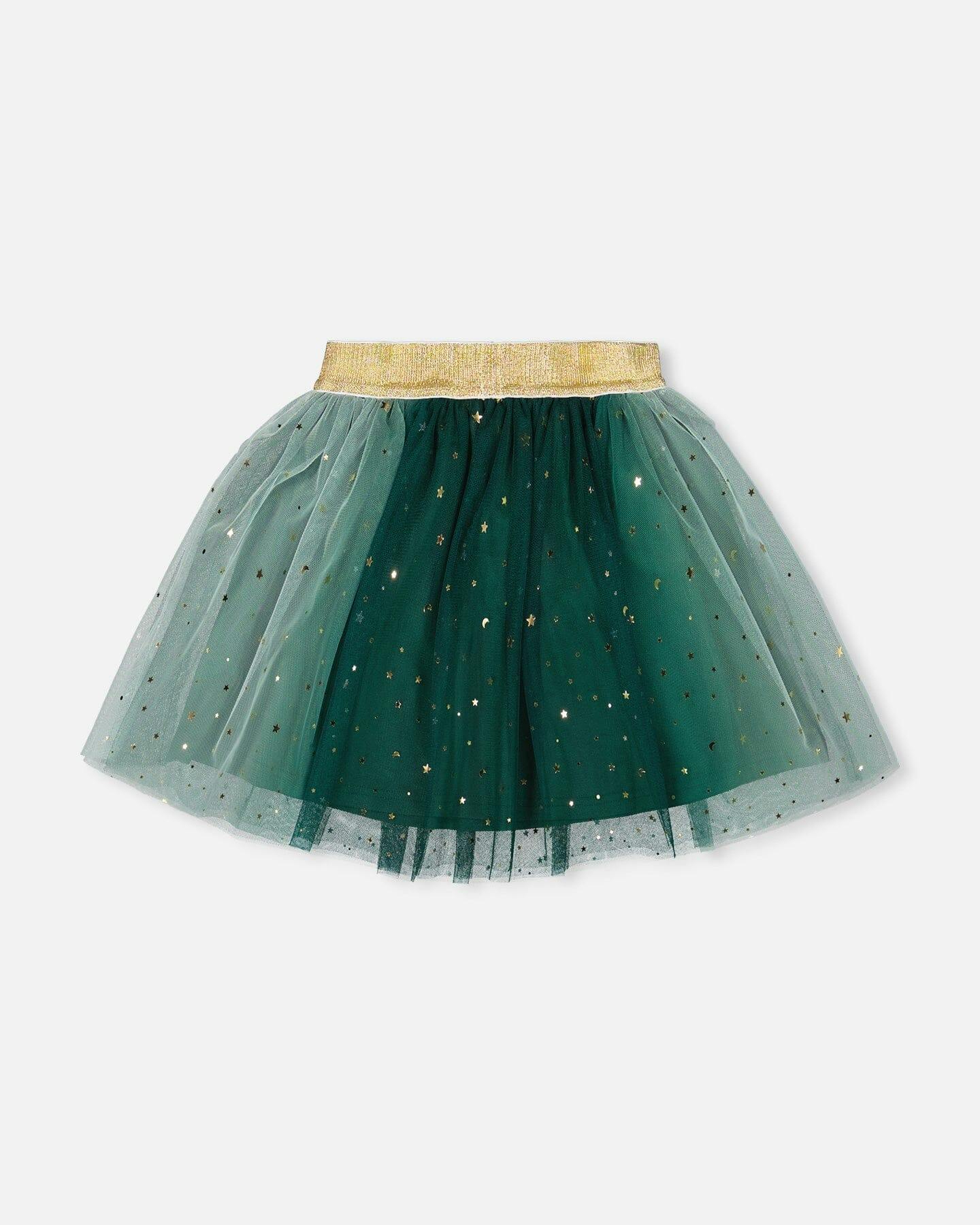 Mesh Skirt with Bow