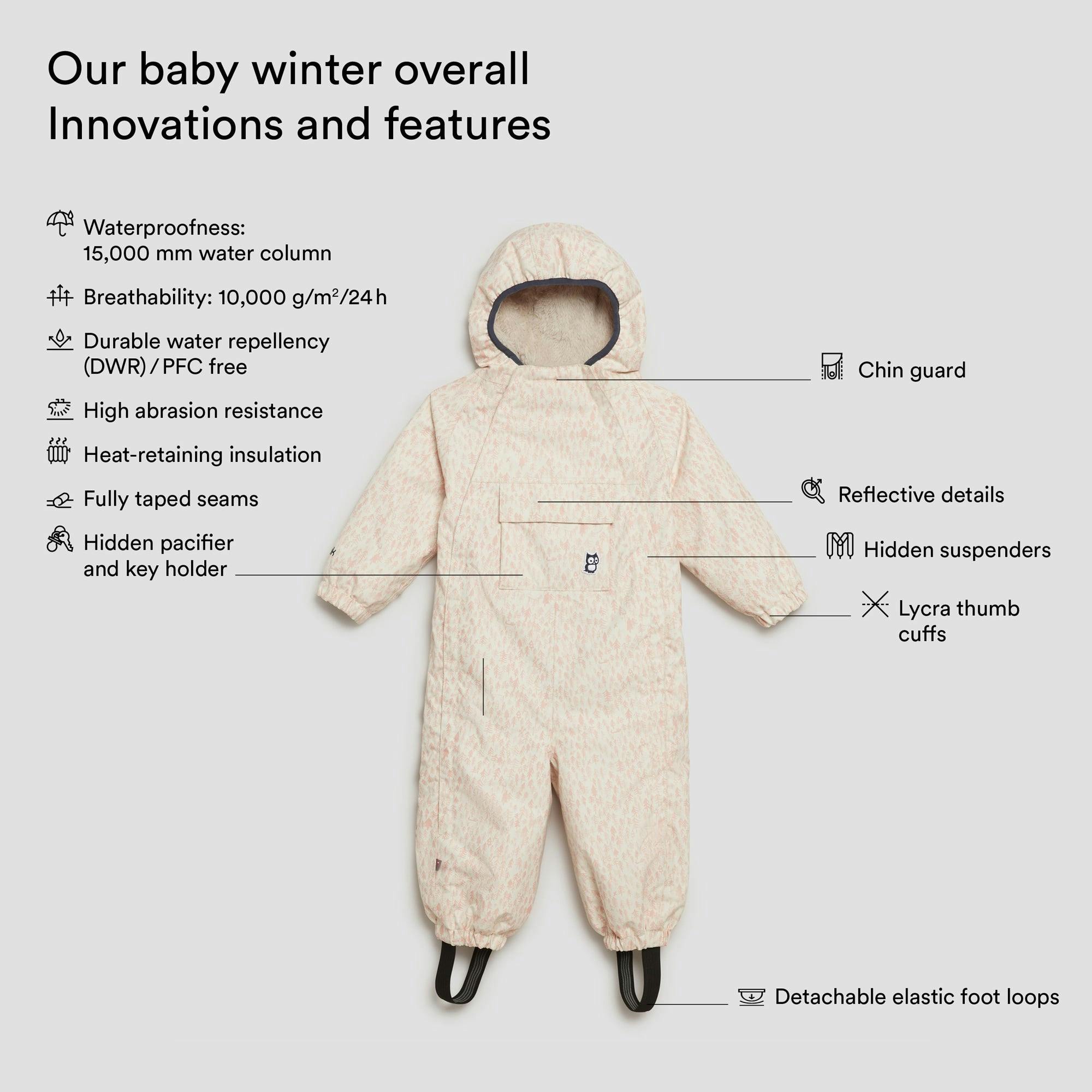 Zack baby winter overall 