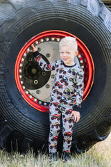 Monster Jams 2 Piece Pajama Set