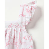Girl's Twill Clara Nightgown in Pink Timeless Toile