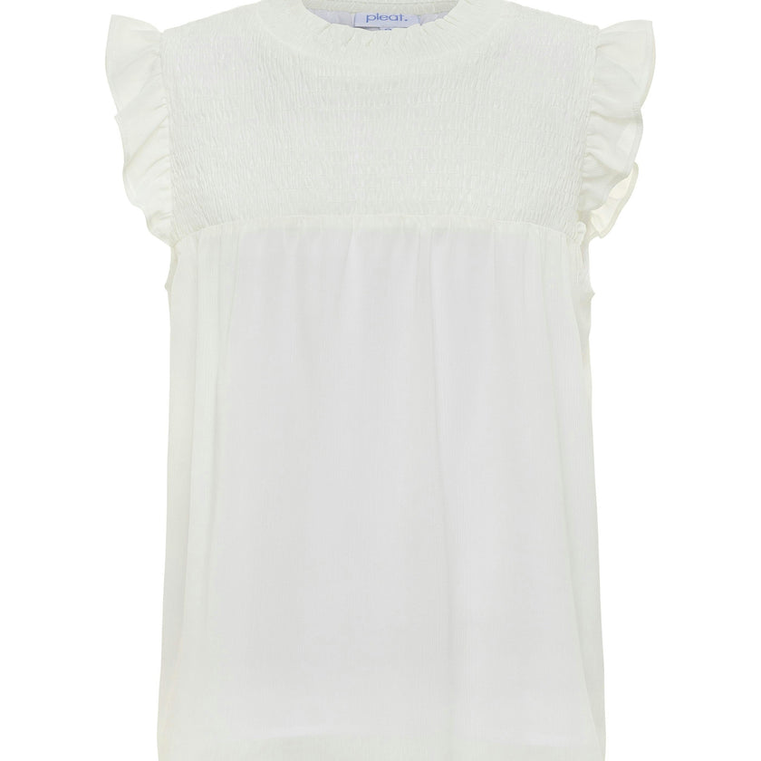 Annie Top White