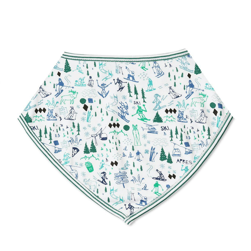 Apres Ski Bandana Baby Bib