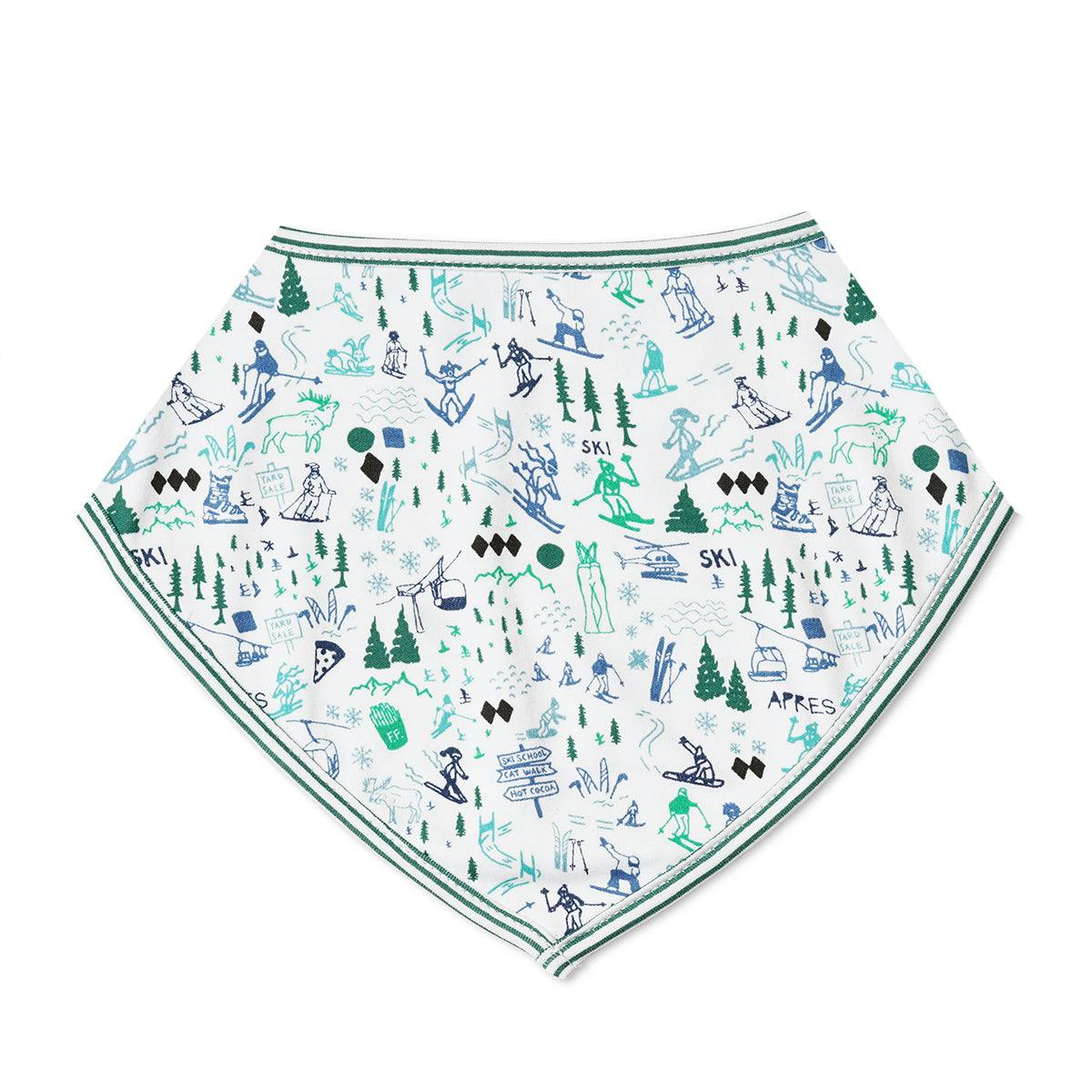 Apres Ski Bandana Baby Bib