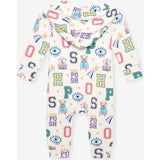 Brooke French Terry Zippered Hooded Romper
