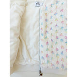 Pastel Bows Fuzzy Bomber