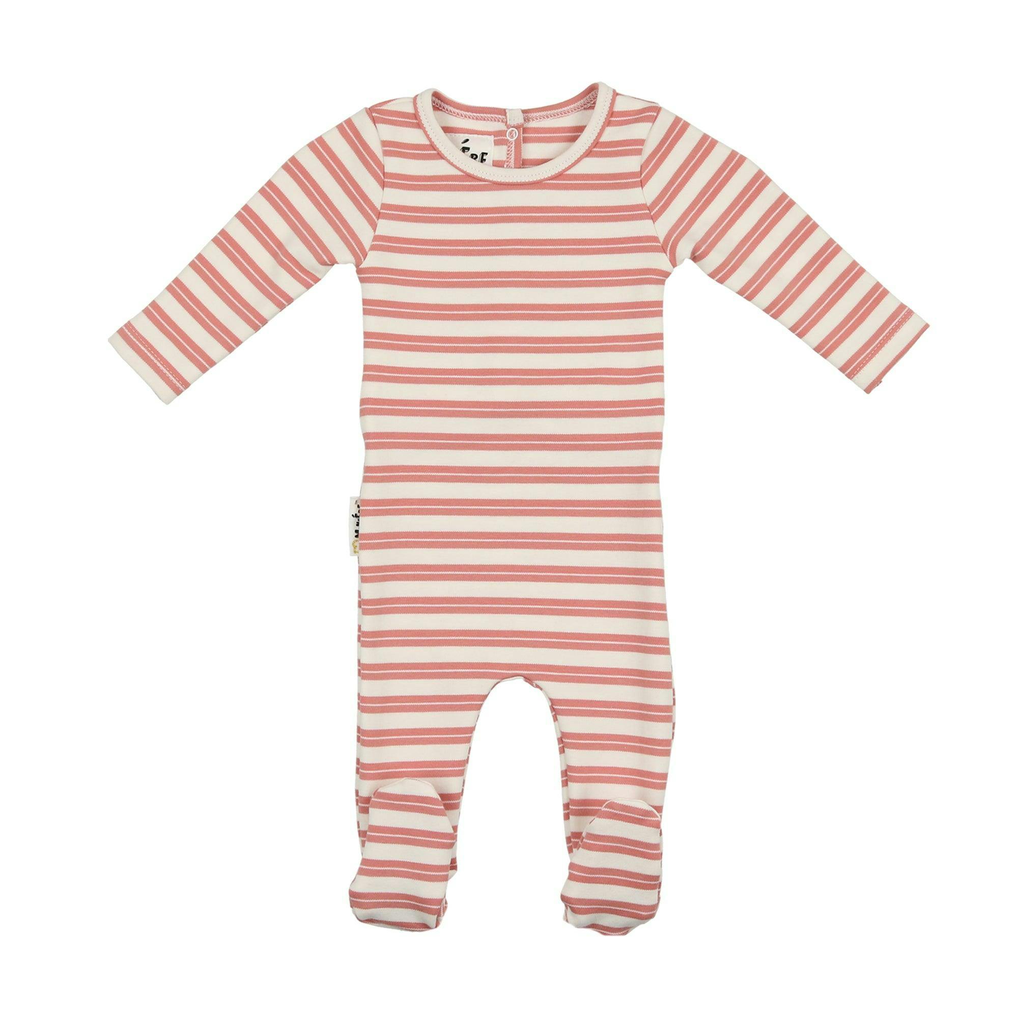 Horizontal Stripe Footie