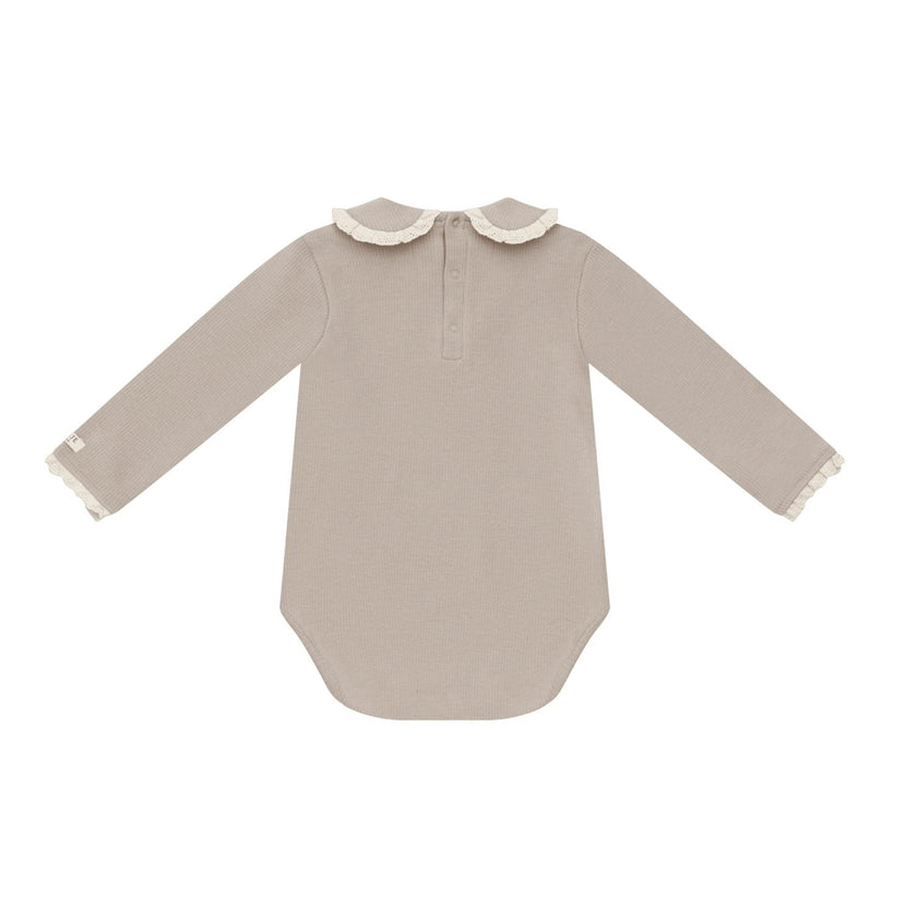 Diete Bodysuit | Grey Violet