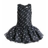 Black Calivra Polka Dot Dress