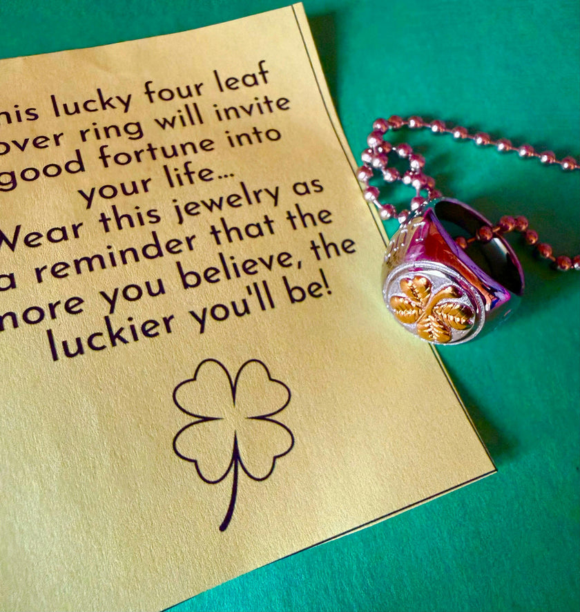 GOOD LUCK SIGNET RING & NECKLACE