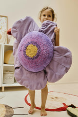 Floor Cushion Red Poppy