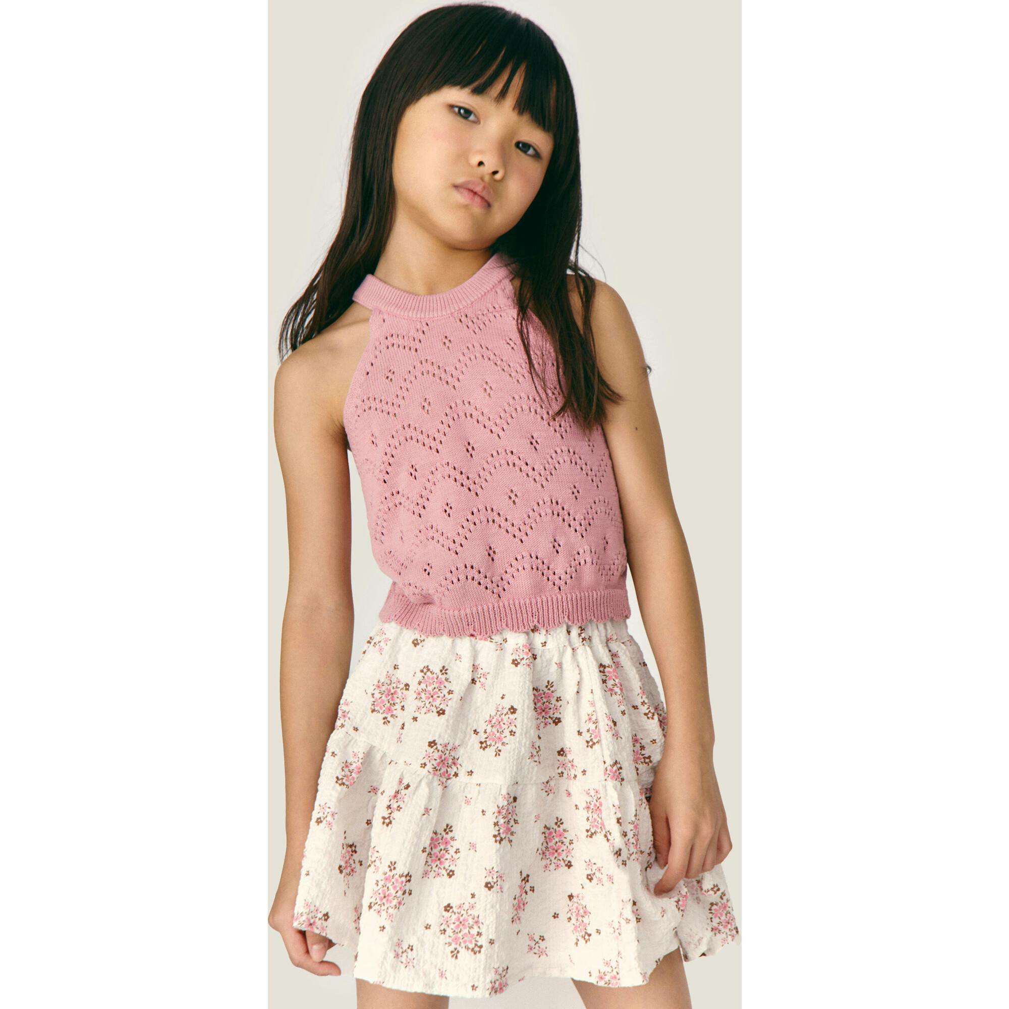 Mipounet SS26 Gala, Top Pink Nude