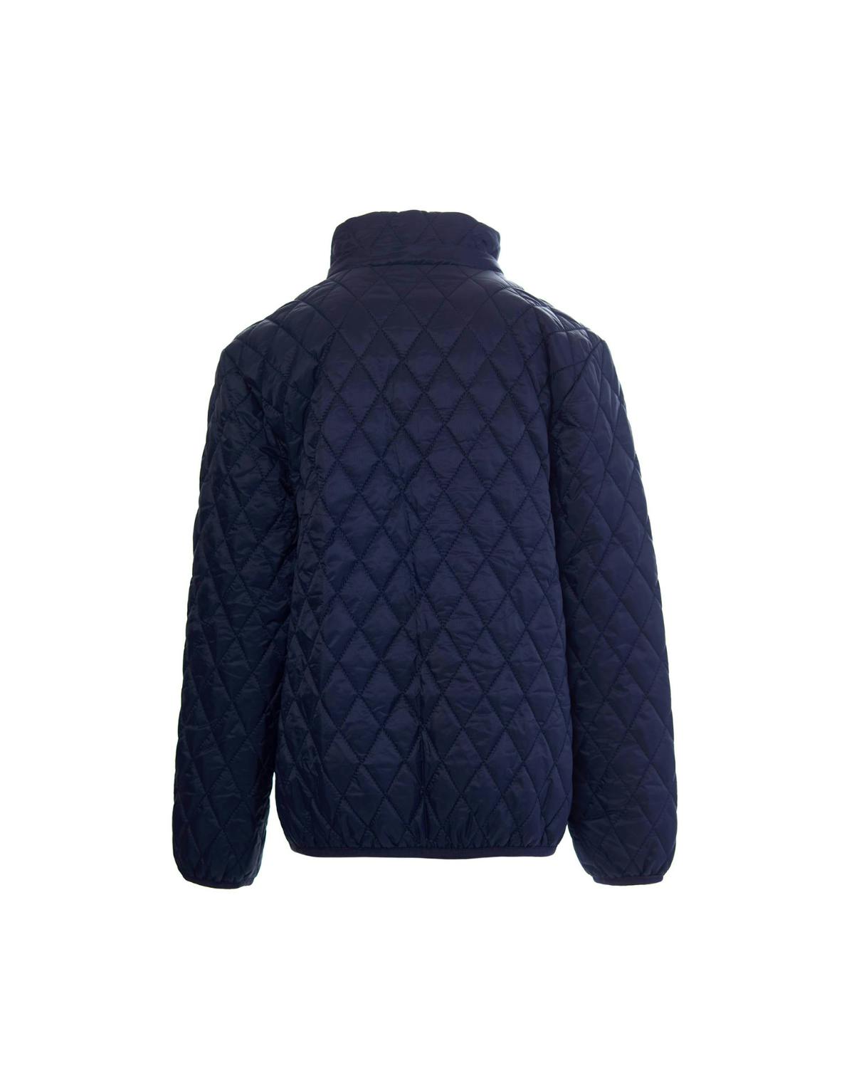 Kids Puffer Jacket in Navy Blue