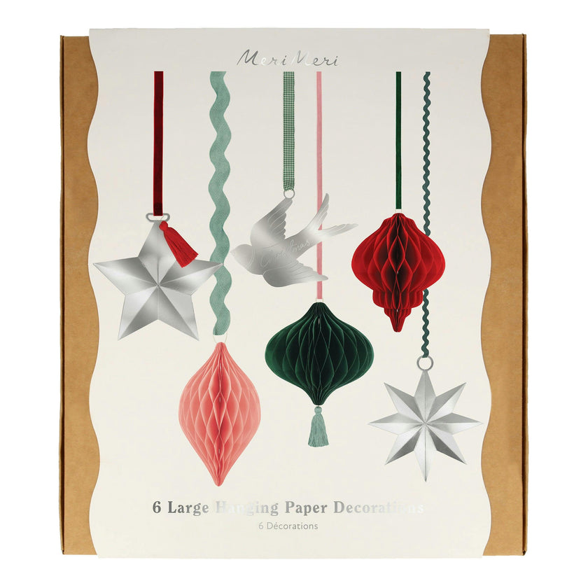 Large Hanging Christmas Decorations