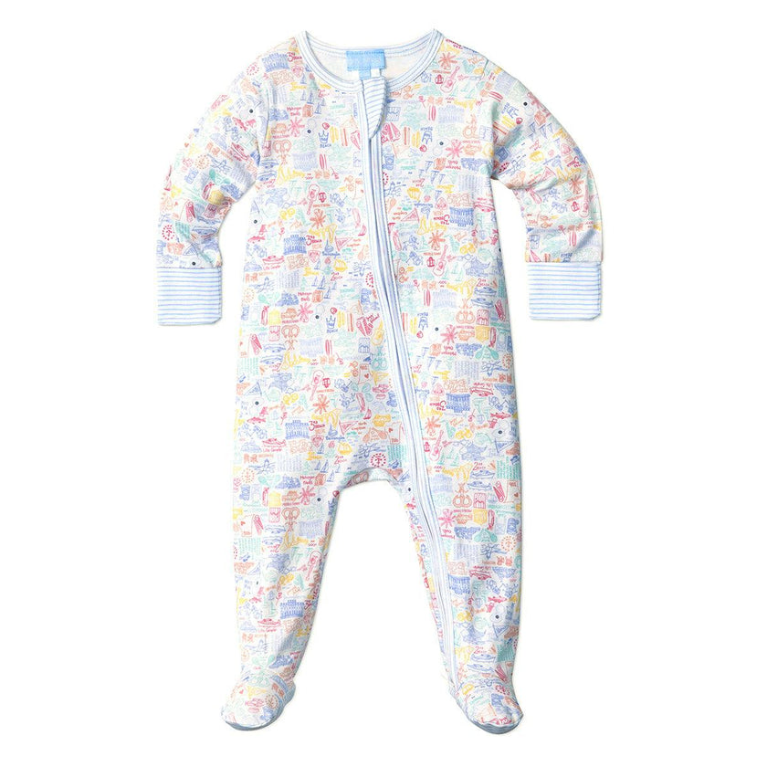Rhode Island Zip Baby Onesie