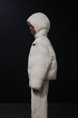 Cropped Lightweight Reversible Puffer