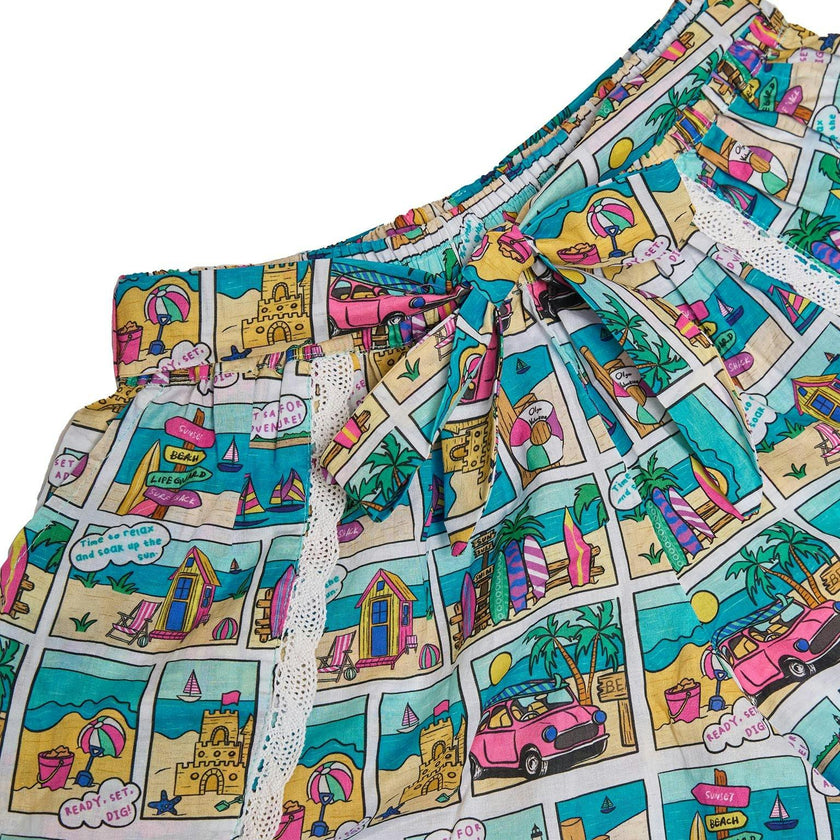 Girls Cotton Shorts – Lightweight Summer Style (Bondi)