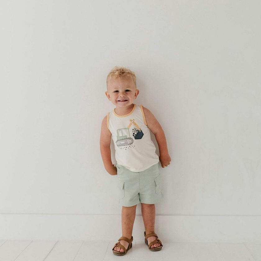 Boys Tank Top in Gone Fishin'