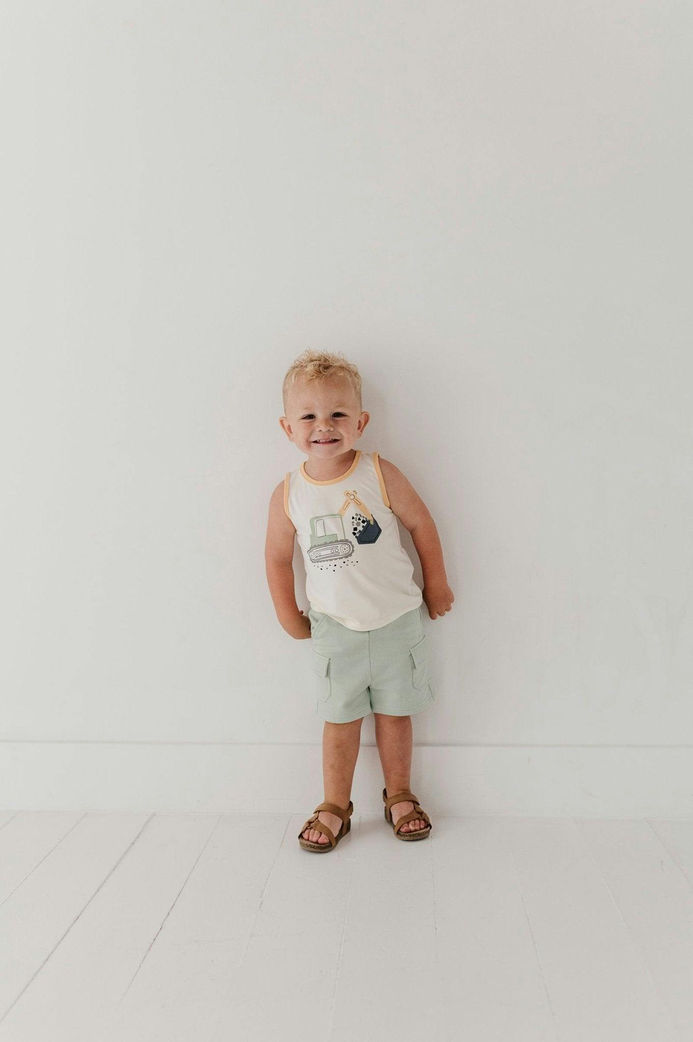 Boys Tank Top in Gone Fishin'