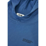 Relaxed Cotton Hoodie With Print