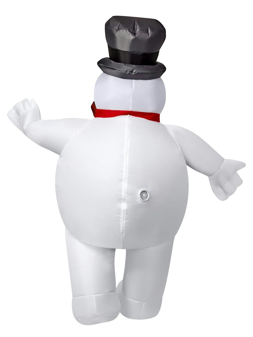 Adult Frosty the Snowman Inflatable Costume