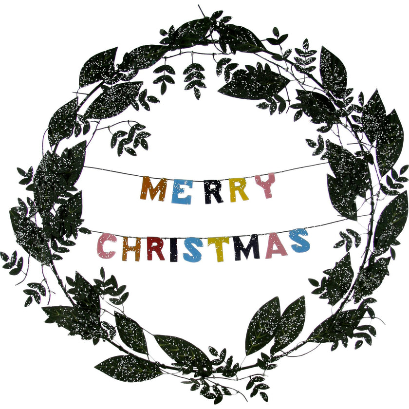 Merry Christmas Wreath