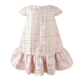 Check Damask Party Dress
