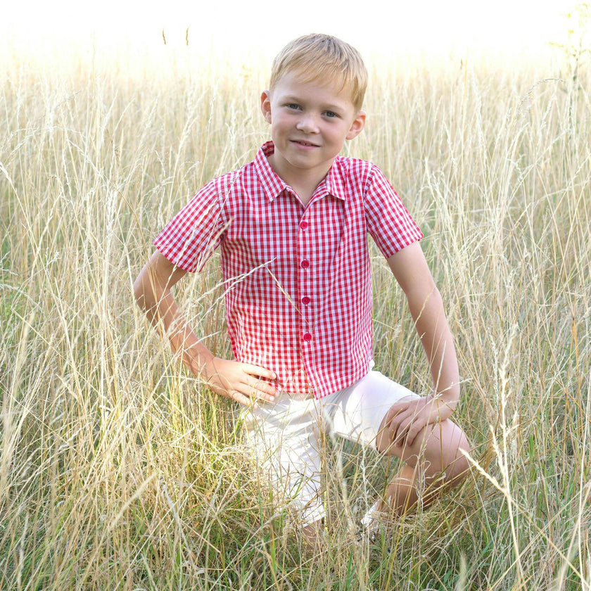Red Gingham Shirt