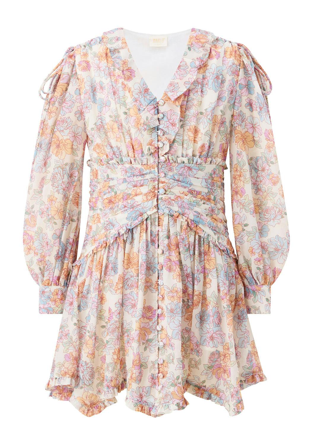 Posie Sleeve Mini Dress
