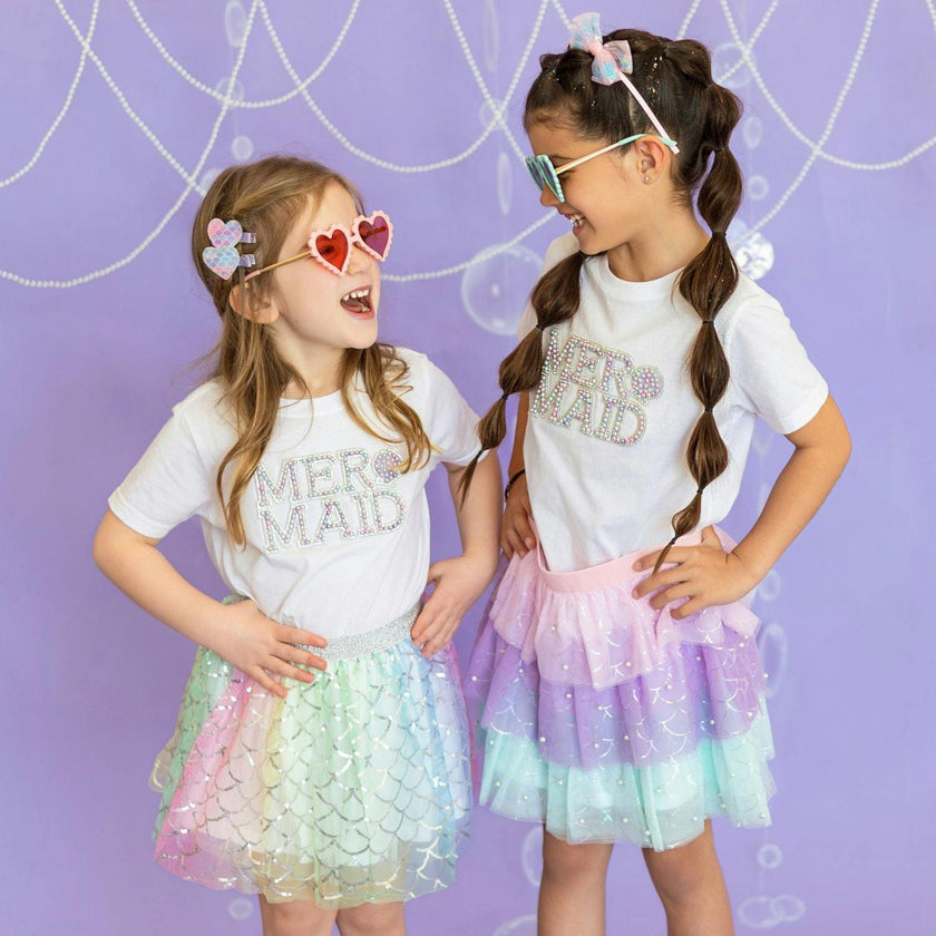 Mermaid Pearl Tutu Skirt